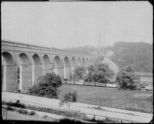 Hudson River High Bridge 1890
